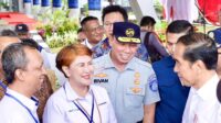 Direktur Utama Jasa Raharja Hadiri Peresmian Terminal Tipe A Pakupatan oleh Presiden Jokowi