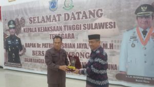 Kajati Sultra Berkunjung ke Muna Disambut Plt. Bupati, Ini Pesan yang Disampaikan