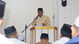 Safari Ramadan Perdana, Pj Wali Kota Ajak Jemaah Tingkatkan Kepedulian Sesama