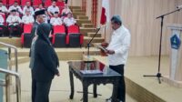 Pj Walikota Lantik Direktur PDAM Tirta Anoa, Aneka Usaha dan Dewan Pengawas Pasar Kota Kendari