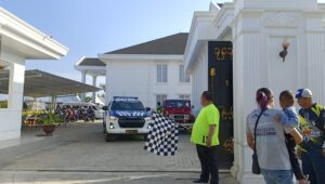 Anton Timbang Pimpin Touring Ramadan Perayaan HUT Kadin, IMI dan Lanud HO
