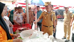 Apel Siaga Pengamanan Pasokan dan Harga Jelang Lebaran, Dinas Ketapang Kendari dan Provinsi Gelar Pangan Murah