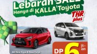 Agya dan Calya DP Mulai 6 Jutaan Rupiah di Sultra, Saatnya Berlebaran dengan Toyota