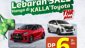 Agya dan Calya DP Mulai 6 Jutaan Rupiah di Sultra, Saatnya Berlebaran dengan Toyota