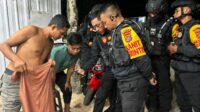 Jaga Keamanan Momen Lebaran, Personel Dit Samaptan Patroli di Empat Titik Rawan di Kendari