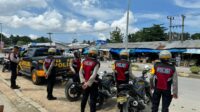 Patroli Ops Ketupat Anoa 2024 Sasar Pasar dan Mall di Kendari Tingkatkan Keamanan