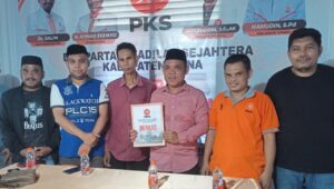 Ambil Formulir di PKS, Total Sudah 15 Kursi yang Dibidik Bachrun Labuta Maju Pilkada Muna