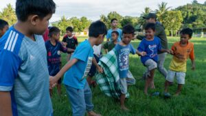 Jaga Kondisi Mental Anak-anak Korban Bencana Luwu, PT Vale Beri Layanan Trauma Healing