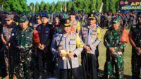 TNI dan Polri Gelar Apel Pasukan Pengamanan World Water Forum Ke-10 di Bali