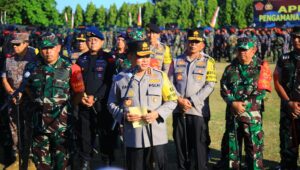 TNI dan Polri Gelar Apel Pasukan Pengamanan World Water Forum Ke-10 di Bali