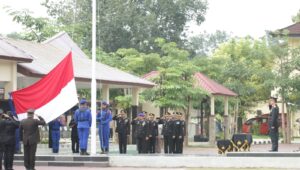 Wakapolda Sultra Pimpin Upacara Harkitnas ke-116, Sampaikan Amanat Menkominfo