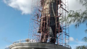 Patung Pahlawan Nasional Oputa Yi Koo Berdiri Kokoh di Kota Baubau Dibangun Cipta Karya Sultra