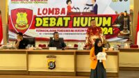 Lomba Debat Hukum Bidkum Polda Sultra, Mahasiswa Bahas Hoax dan Restorative Justice