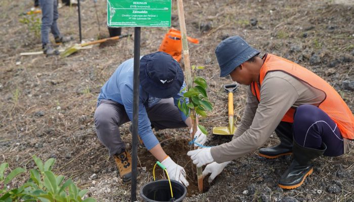 Wujud Komitmen Keberlanjutan, PT Vale Rehabilitasi 200 Hektar Lahan DAS Nusa Penida