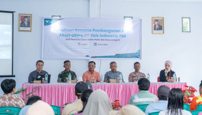 PT Vale Bangun Akses Jalan Utara Buka Konektivitas Desa Longori dan Huko-huko Kolaka