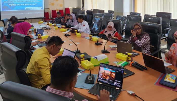 Sejumlah Dosen Perguruan Tinggi di Sultra Kumpul FGD Bahas RUU Kelautan
