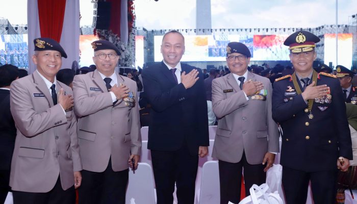 Hadiri Puncak HUT Bhayangkara ke-78 di Monas, Rivan A. Purwantono Apresiasi Transformasi dan Inovasi Polri