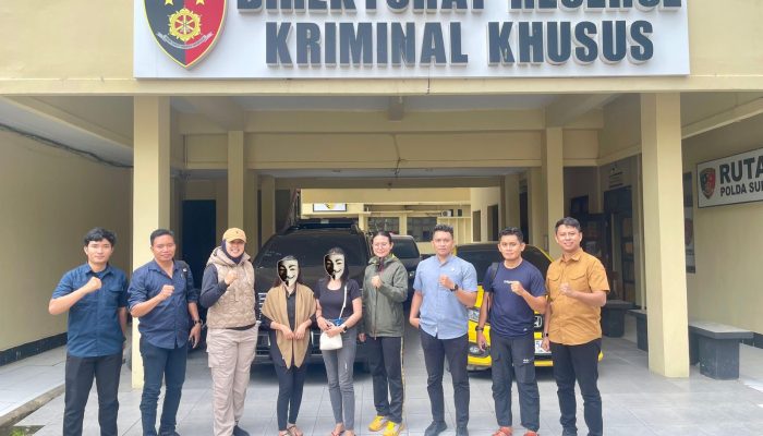 Subdit V Tipidsiber Ditreskrimsus Polda Sultra Tangkap Dua Wanita Terkait Judi Online