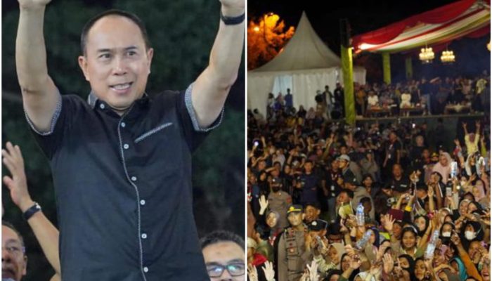 Andi Sumangerukka Sapa Ribuan Masyarakat Baubau di Acara Pesta Rakyat Kamali