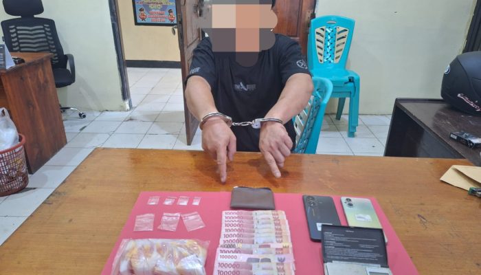 Jangan Ditiru! Edarkan Sabu-sabu, Seorang Petani Asal Bombana Ditangkap Polisi