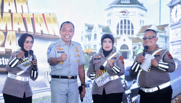 Jasa Raharja dan Korlantas Polri Gaungkan Keselamatan Berkendara di Gebyar Keselamatan 2024