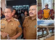 Begini Kata Plt Bupati Muna dan Kadispora Terkait Proyek Stadion Runtuh di Motewe