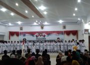 Pemda Muna Kukuhkan Anggota Paskibraka Kabupaten Muna Tahun 2024