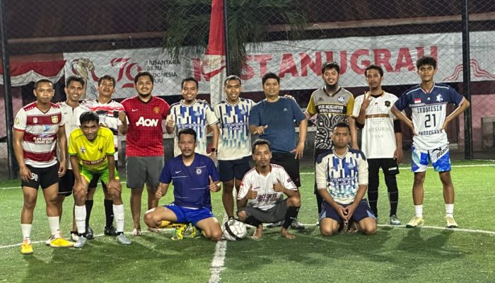 Semarakkan HUT Kemerdekaan, BPJS Kesehatan Gelar Fun Futsal Bersama Awak Media