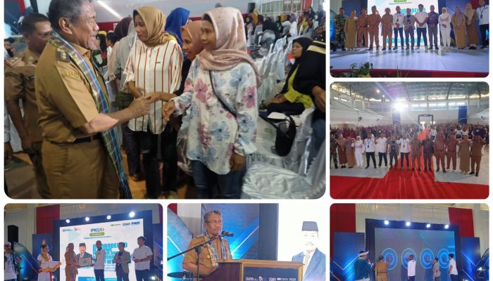 Plt Bupati Muna Pesan kepada 530 Ibu-ibu Nasabah PNM Terus Dukung Pembangunan