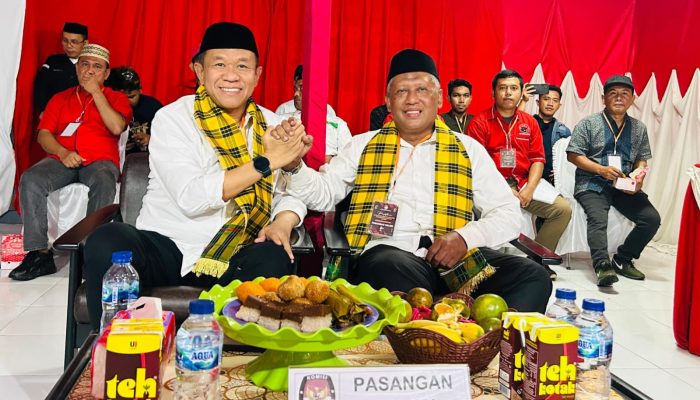Andi Lutfi – Muhamad Rijal Resmi Daftar di KPU Maju Pilkada Konkep