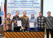 Tingkatkan Kolaborasi Operasional dan Pendapatan, Jasa Raharja dan PT Jasaraharja Putera Tandatangani Perjanjian Kerja Sama