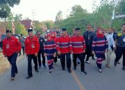 Puluhan Ribu Pendukung Mengantar Bachrun – Asrafil Mendaftar di KPU sebagai Calon Bupati dan Wakil Bupati Muna