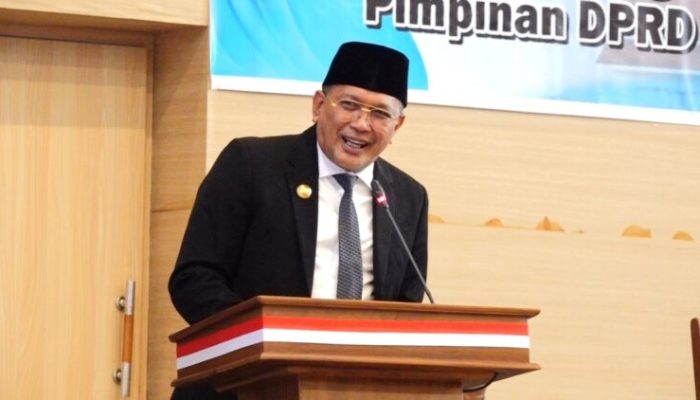 Pj Wali Kota Kendari Muh. Yusup Sampaikan Harapan Besar pada Pimpinan DPRD Baru