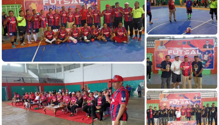 Plt Bupati Muna Membuka Acara Kejuaraan Futsal ASN Cup III, Ini Pesannya Untuk ASN