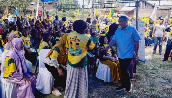 Silaturahmi Bersama Ratusan Warga Abeli, AJP-ASLI Komitmen Perbaikan Jalan Rusak Berlubang