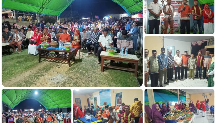 Masyarakat Membeludak, Plt Bupati Muna Hadiri Kegiatan Penutupan HUT RI ke-79 di Desa Labunti