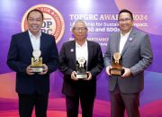 Konsisten Terapkan GRC, Jasa Raharja Raih Tiga Penghargaan Dalam Ajang TOP GRC Award 2024