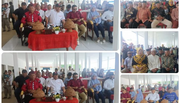 Ribuan Masyarakat Hadiri Peresmian Pasar Labunia, Plt Bupati Muna Prioritaskan Pemekaran Muna Timur