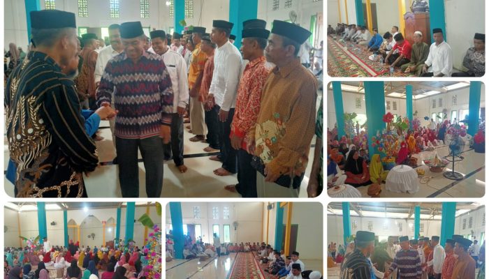Hadiri Perayaan Maulid di Desa Tampunabale, Plt Bupati Muna Disambut Ratusan Warga