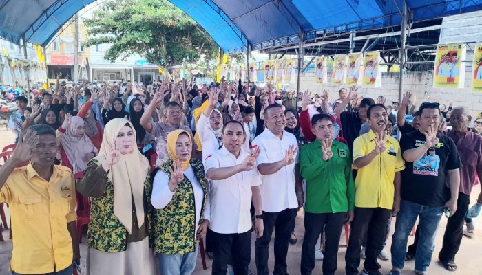 Kampanye Dialogis di Kecamatan Mandonga, AJP-ASLI Janji Berdayakan UMKM
