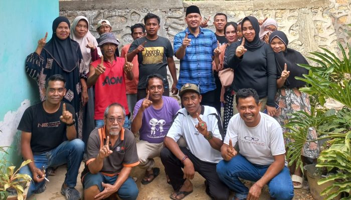 Sudirman Blusukan di Mandonga, Jemput Aspirasi dan Paparkan Program Rp100 Juta/RT