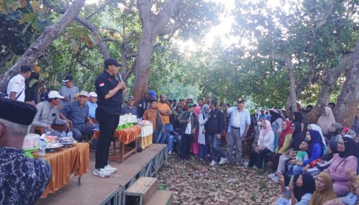 Gelar Kampanye di Watopute, Rajiun Tumada Janji Prioritaskan Pembangunan Infrastruktur