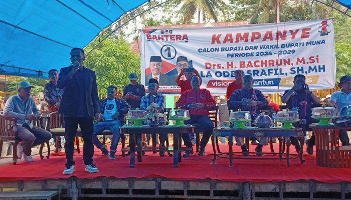 La Sarima Anggota DPRD Muna dari PKB Dukung Bahrun-Asrafil di Pilkada 2024