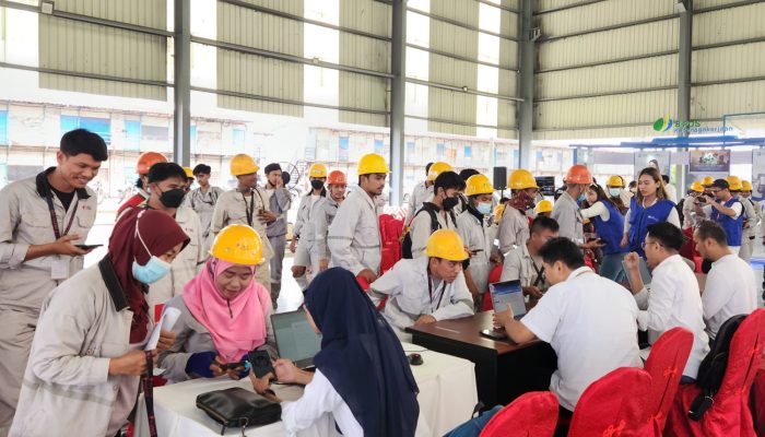 BP Jamsostek Kendari Sosialisasikan JMO kepada Pekerja di PT. OSS Morosi