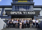 Danlanal Kendari Jalin Silaturahmi dengan Awak Media di Kendari, Perkuat Sinergitas