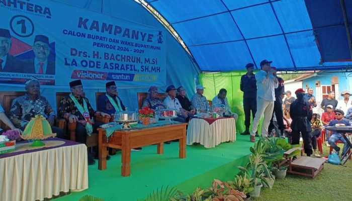 Wakil Ketua DPC Gerindra Muna Dukung Pasangan Bachrun-Asrafil di Pilkada 2024