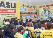 Ratusan Driver Ojek Online Dukung Pasangan AJP-ASLI di Pilwali Kendari 2024