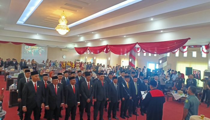 Anggota DPRD Muna Periode 2024-2029 Resmi Dilantik, 10 Petahana dan 20 Pendatang Baru