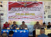 Ditbinmas Polda Sultra Ajak Warga Jaga Kamtibmas Jelang Pilkada dalam “Jumat Curhat”