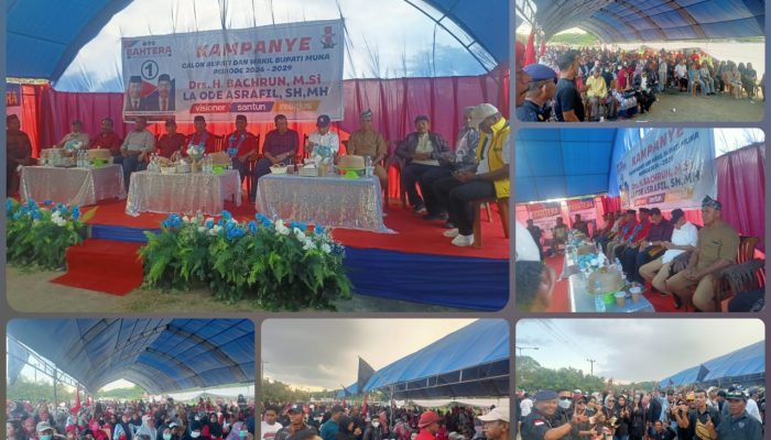 Ribuan Warga Hadiri Kampanye BAHTERA di Kelurahan Wamponiki